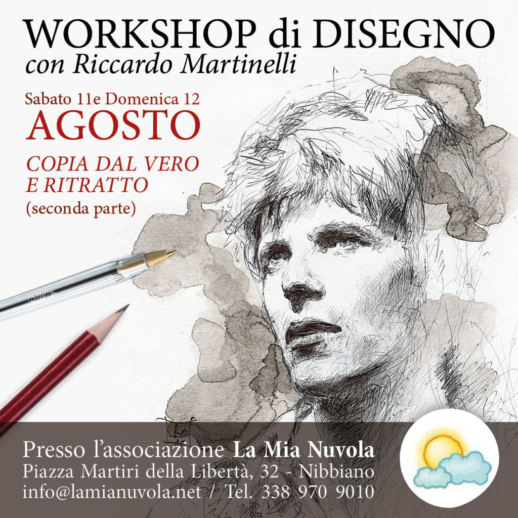 2° Workshop di disegno a Nibbiano con Riccardo Martinelli