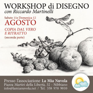 2° Workshop di disegno a Nibbiano (Piacenza) con Riccardo Martinelli