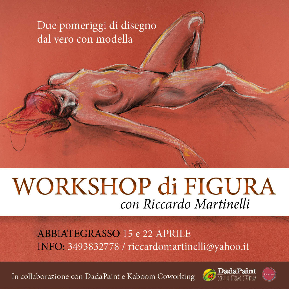 Aprile 2018: Workshop sul disegno di figura ad Abbiategrasso