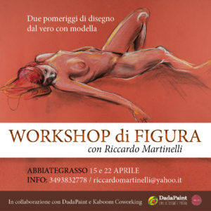 Workshop sul disegno di figura con Riccardo Martinelli