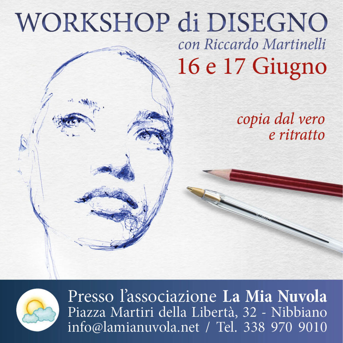 Giugno 2018: Workshop di disegno – Nibbiano (PC)