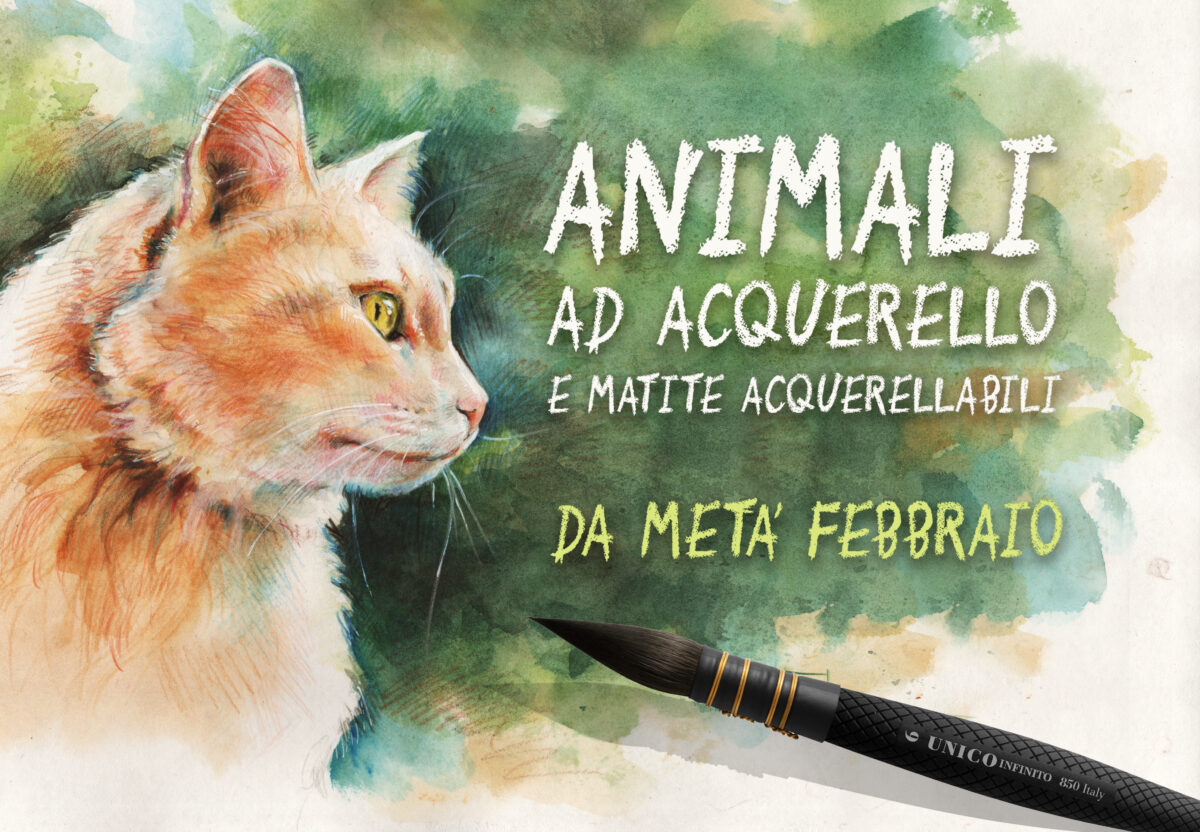 Corsi online: Animali ad Acquerello e matite acquerellabili (2023)