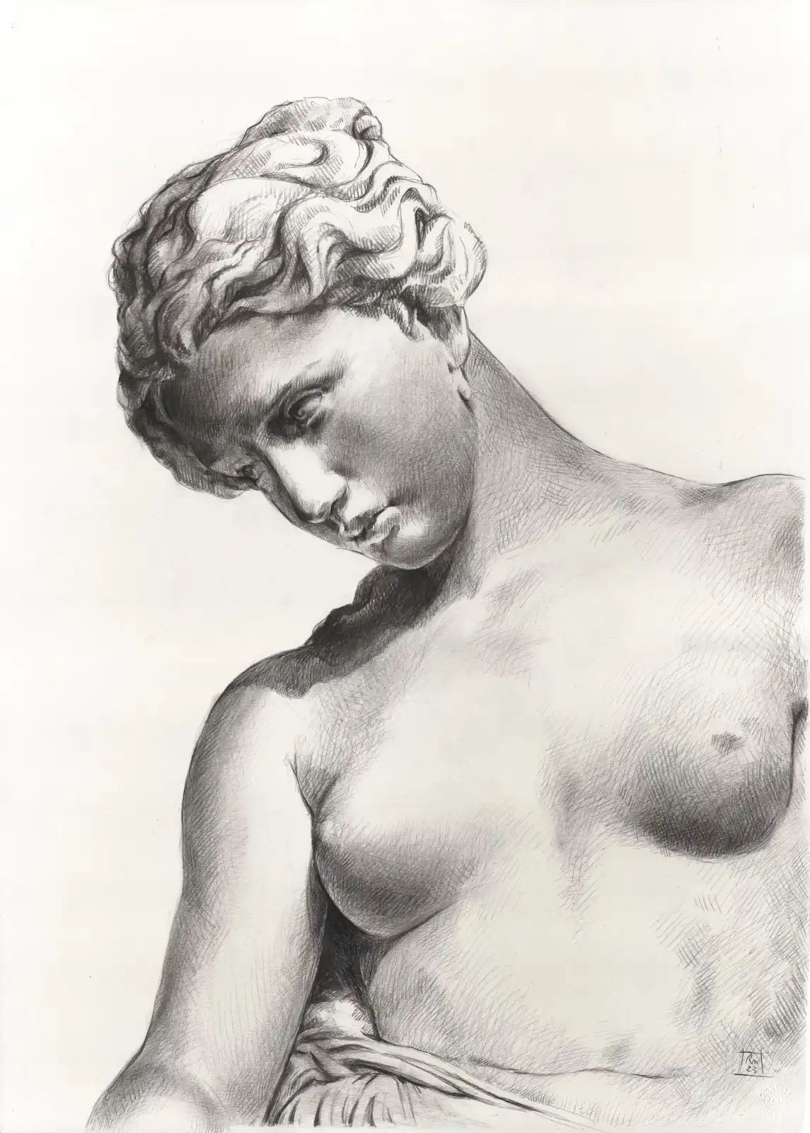 Disegno statua